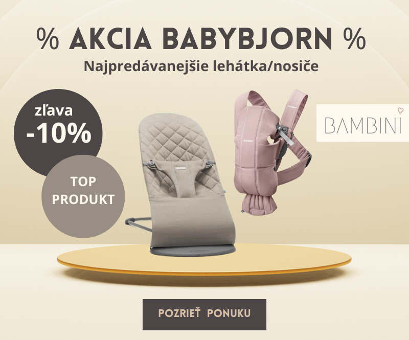 a akcia babybjorn lehatko nosic